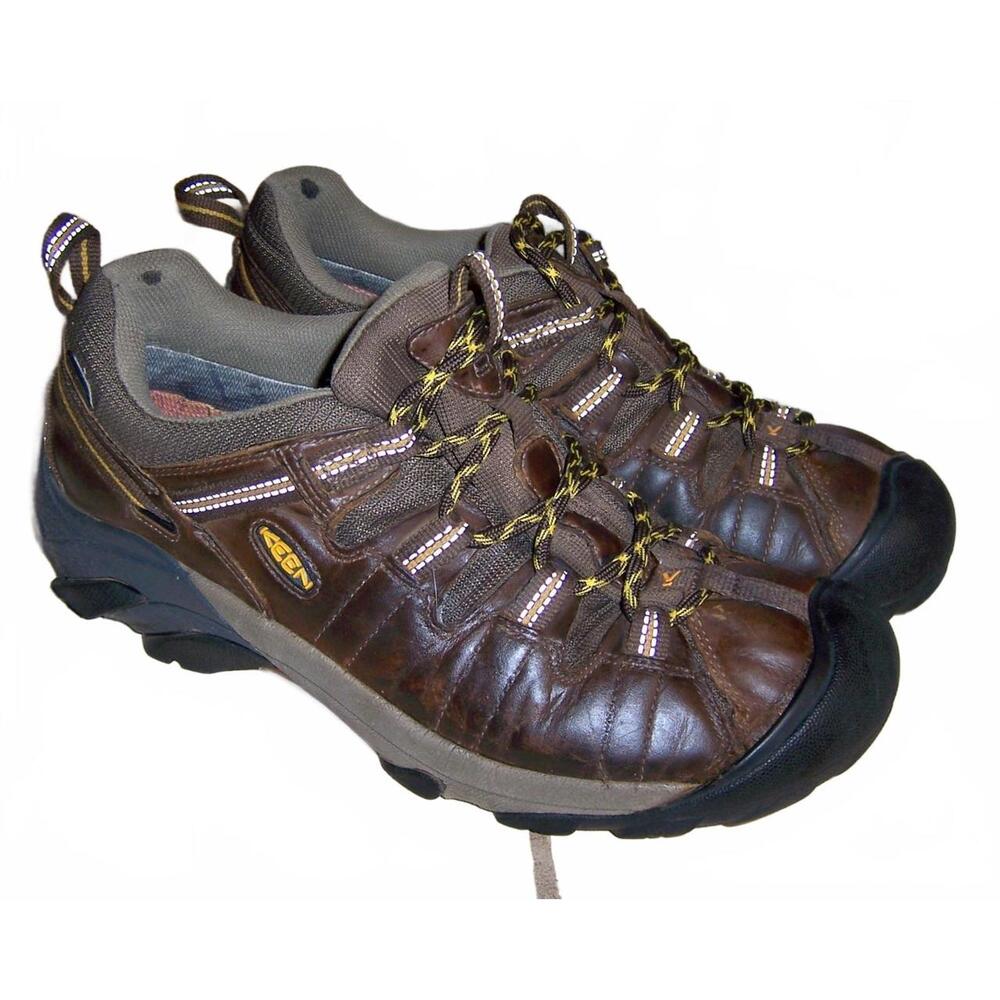Keen Targhee II Waterproof-Men's 10.5 Brown/Yellow Hiking